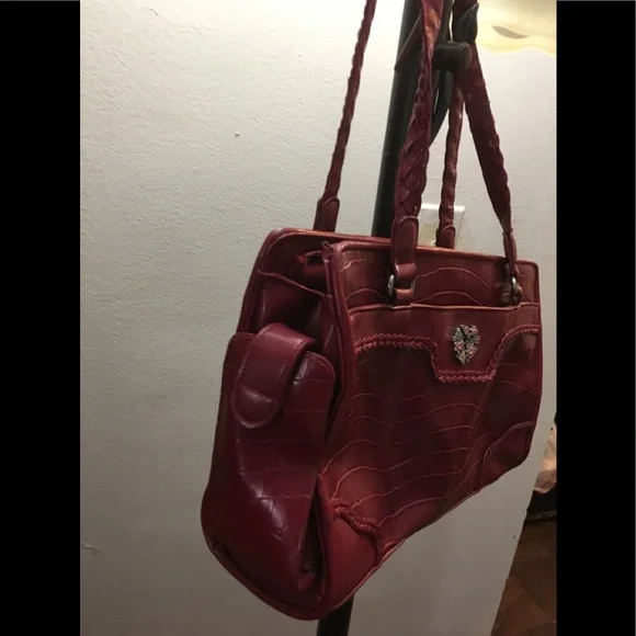 DARK RED POCKETBOOK - Picture 3 of 5